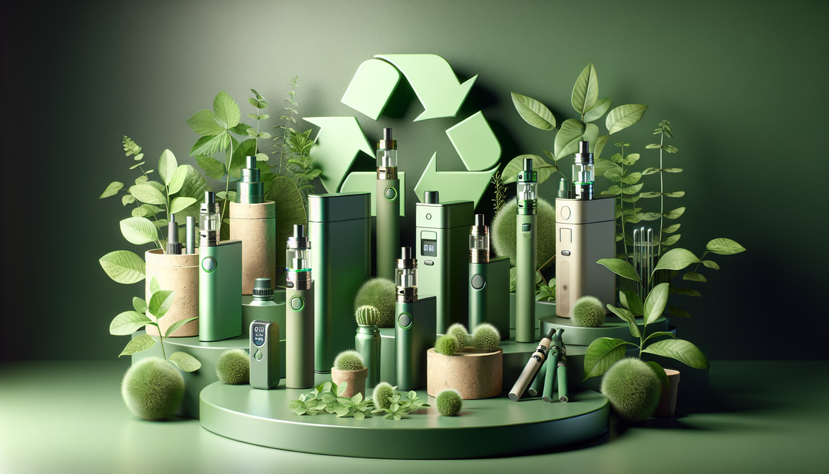 Sustainable Vaping Guide: How to Reduce Your Environmental Impact