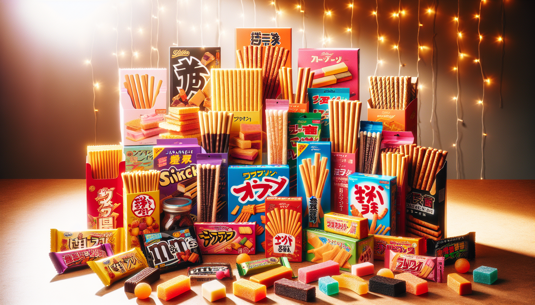 Best Japanese snacks including Pocky, Hi-Chew, and Japanese KitKat