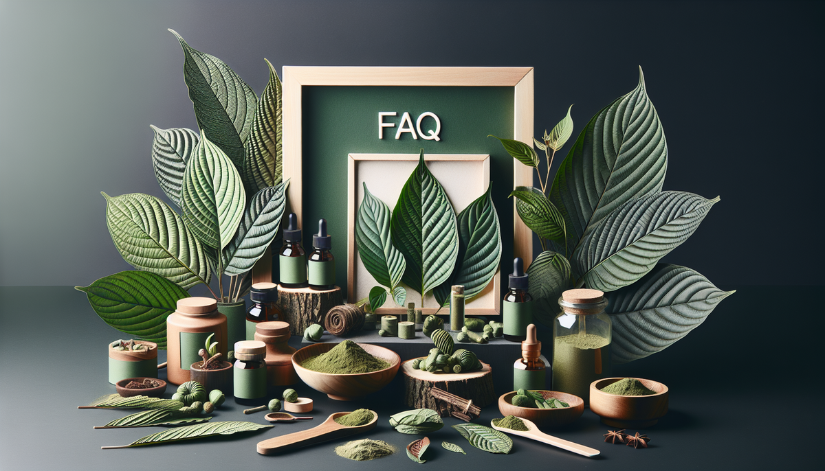 Kratom FAQ common questions answered
