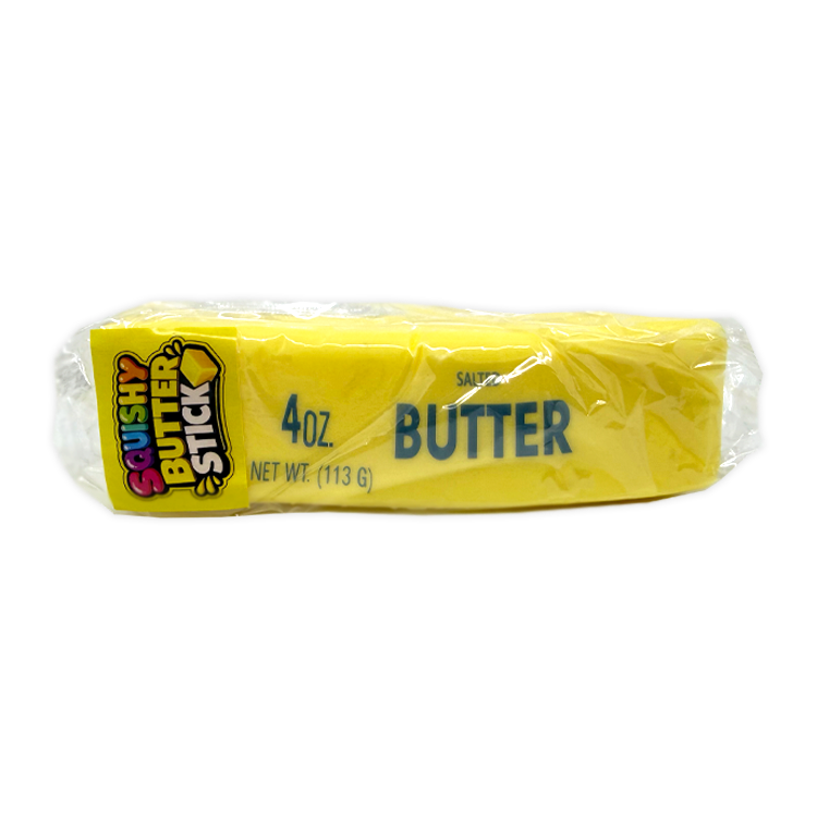 Fun Doh 6" Butter Stick Slow-Rise Squishy Toy in package