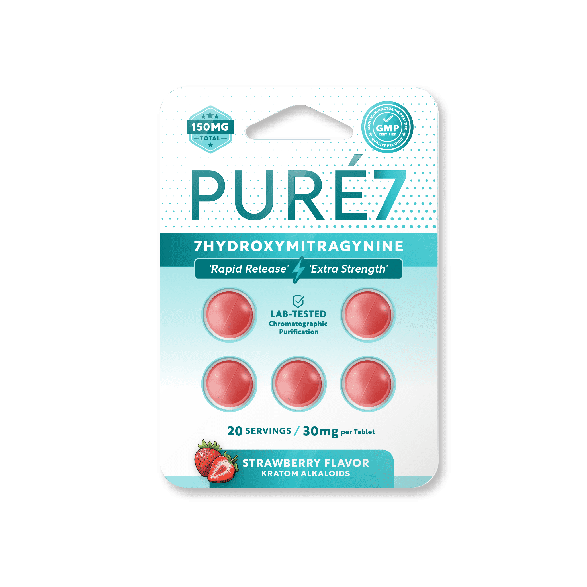 Pure7 7OH Tablets 30mg 5ct