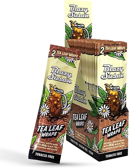 Blazy Susan - Black Tea Leaf Wraps [2pk]