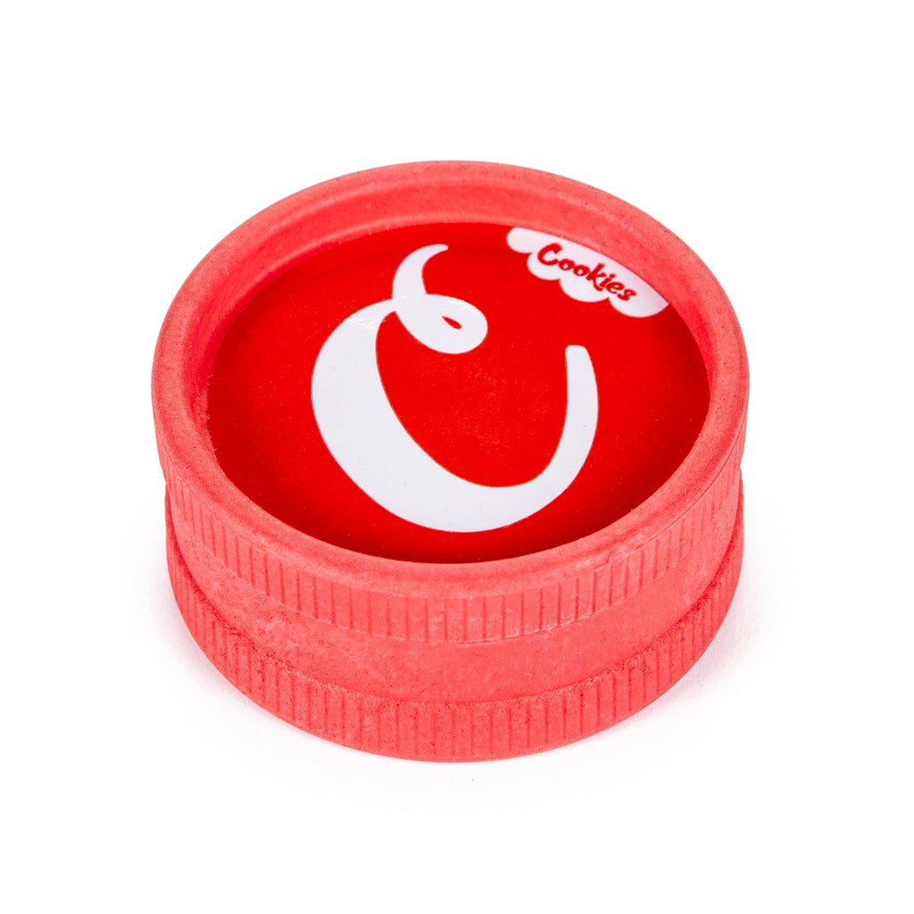 Cookies x Santa Cruz Shredder Hemp Grinder - Red Open View