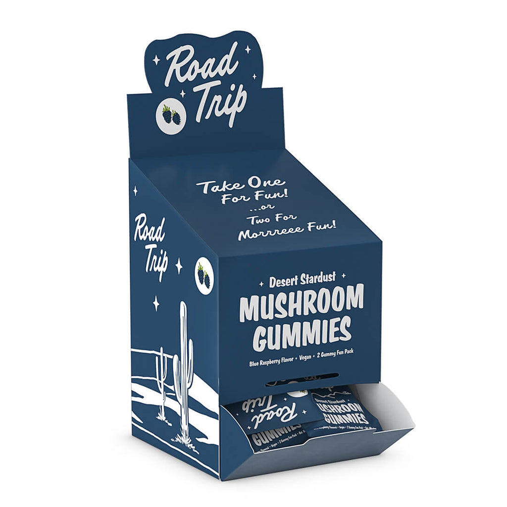 Road Trip Desert Stardust Mushroom Gummies Collection All Flavors