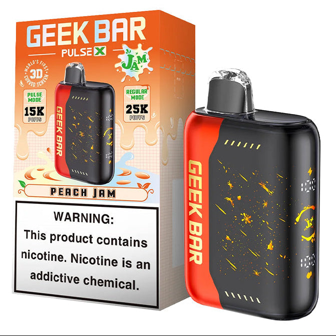Geek Bar Pulse X 25K - Peach Jam