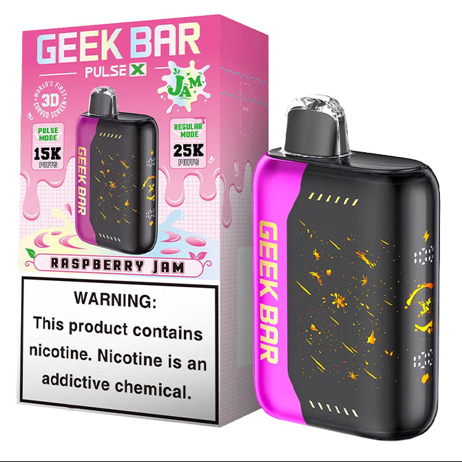 Geek Bar Pulse X 25K - Raspberry Jam