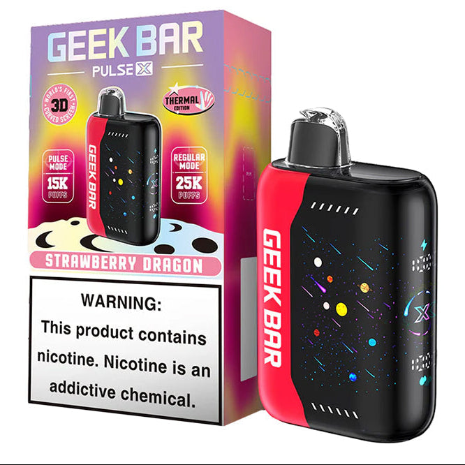 Geek Bar Pulse X 25K - Strawberry Dragon
