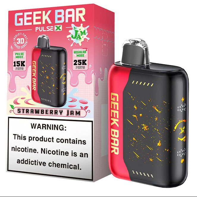 Geek Bar Pulse X 25K - Strawberry Jam