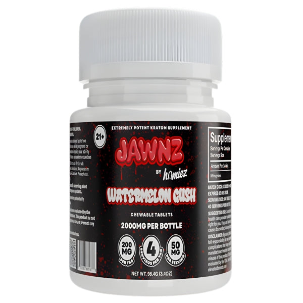 Homiez JAWNZ MGM 200mg 10ct Bottle - Watermelon Gush
