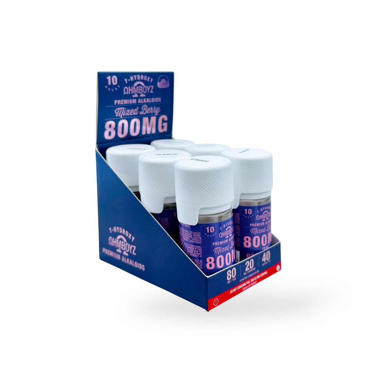 Ohmboyz - 7OH (80mg) 10ct Bottle 800mg