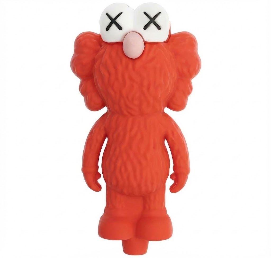 Live Pacific - Kaws Bear Silicone Hand Pipe (Single)