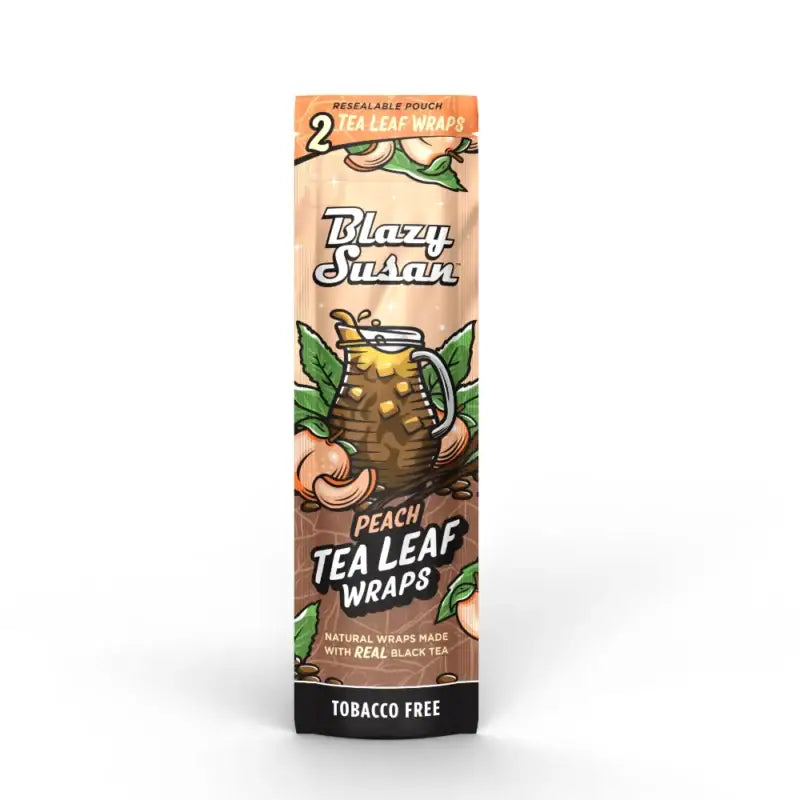 Blazy Susan - Peach Tea Leaf Wraps [2pk]