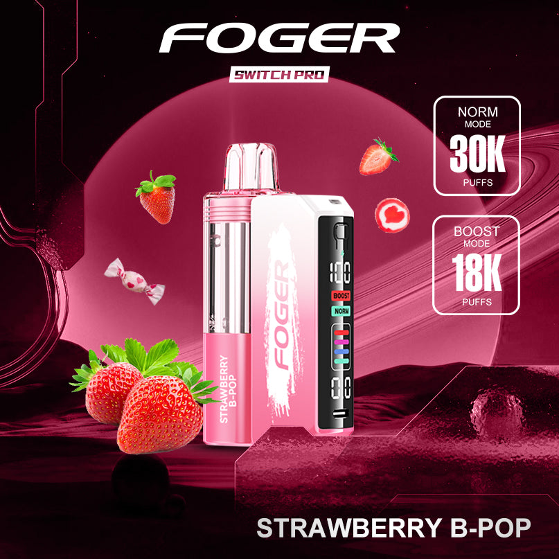Foger Switch Pro 30K Kit - Strawberry B-Pop