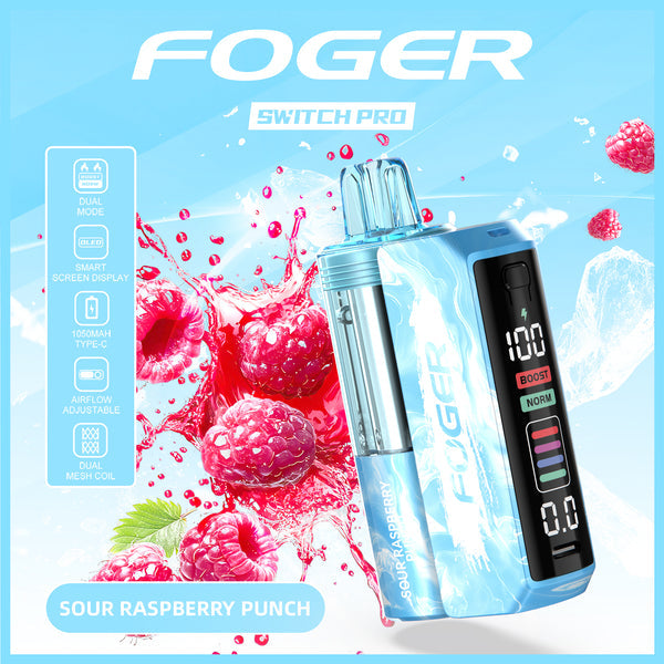Foger Switch Pro 30K Kit - Sour Raspberry Punch