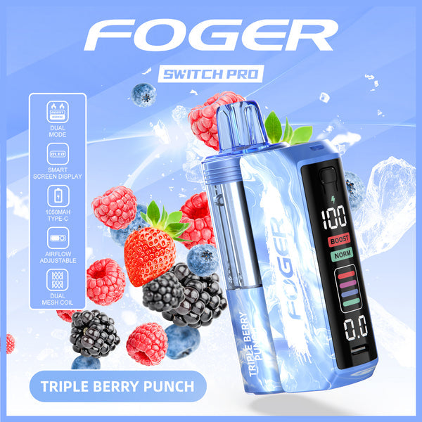 Foger Switch Pro 30K Kit - Triple Berry Punch