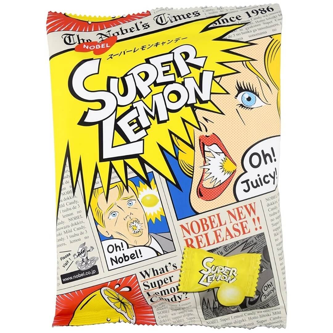 Nobel Super Lemon Candy 80g (Japan)