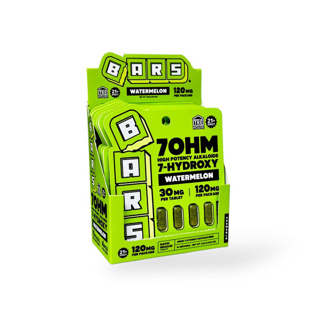 Tre House BARS - 7OH 4ct/30mg Tablets