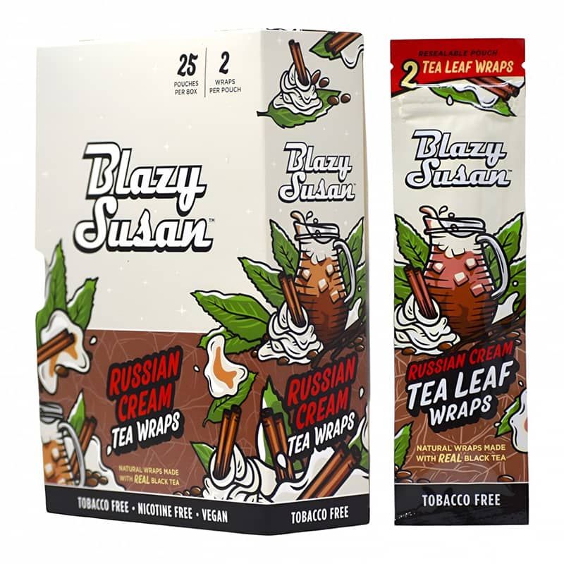 Blazy Susan - Russian Cream Tea Leaf Wraps [2pk]