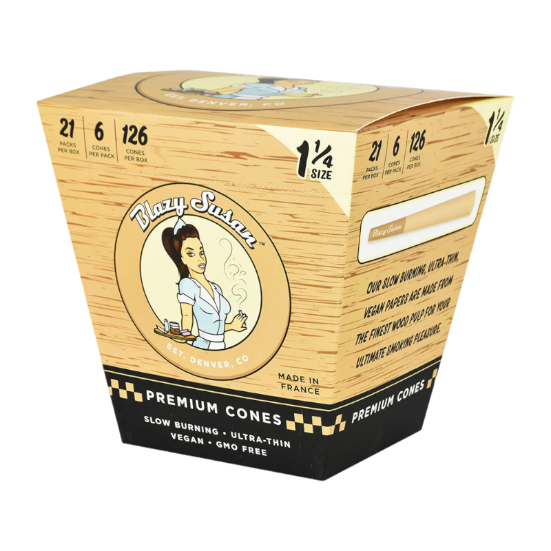 Blazy Susan ~ Cones | Unbleached (1-1/4) [6pk]