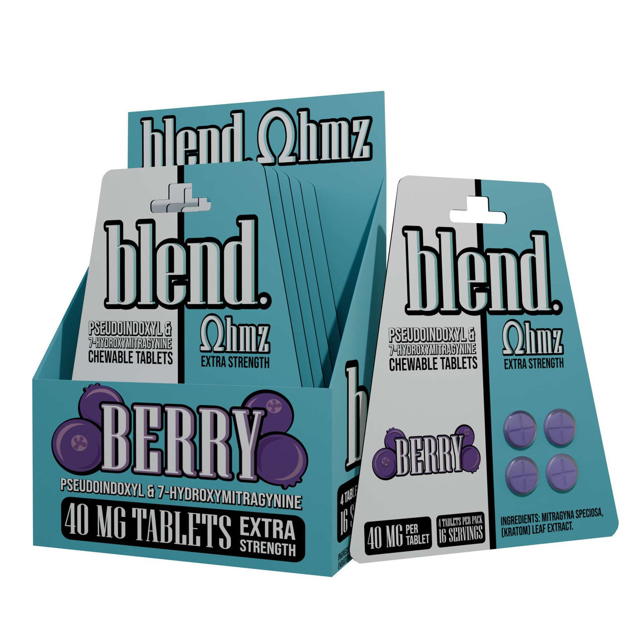 blend. - 7-Hydroxy Tablets [4 * 40mg = 160mg]