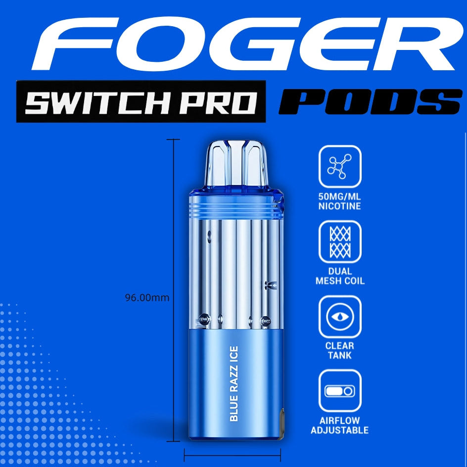 Foger Switch Pro 30K - Blue Razz Ice