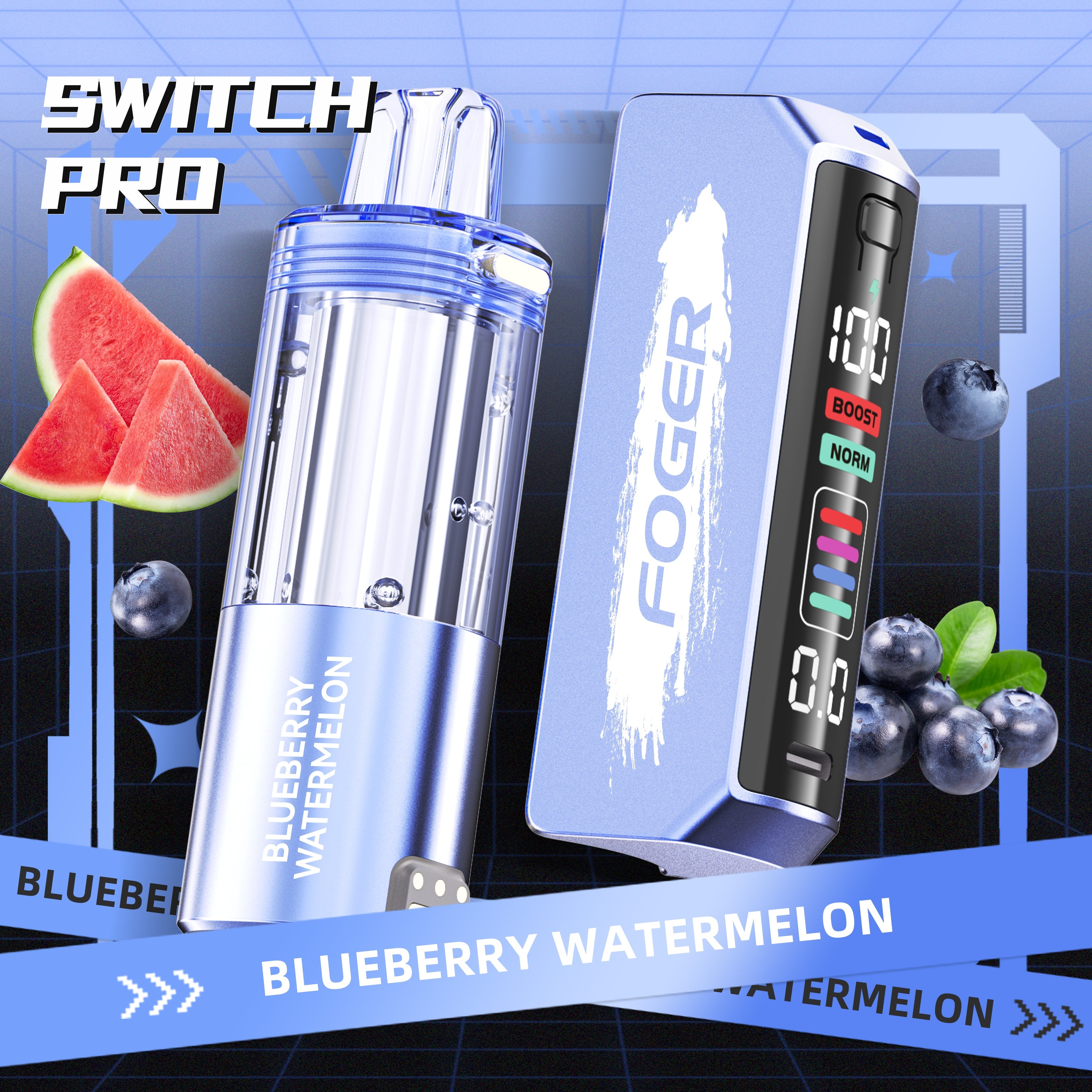 Foger Switch Pro Kit - Blueberry Watermelon