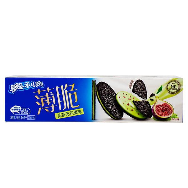 Oreo Ultra Thin Biscuit Matcha Fig 95g (China)