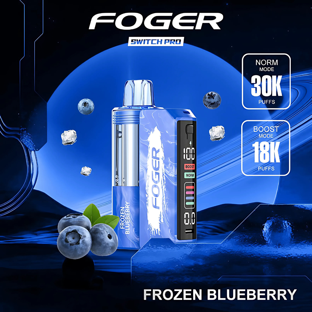 Foger Switch Pro 30K Kit - Frozen Blueberry