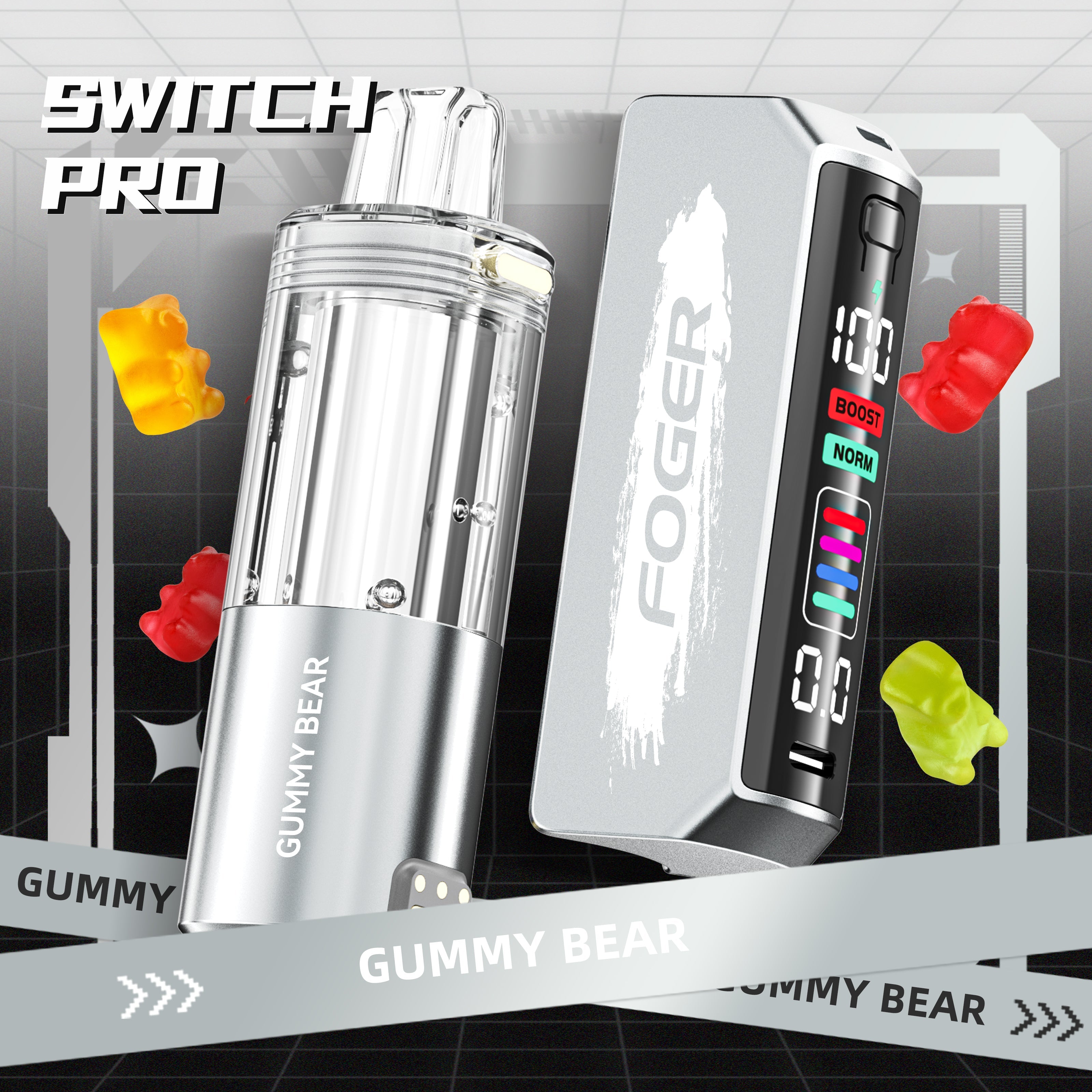 Foger Switch Pro 30K Kit - Gummy Bear