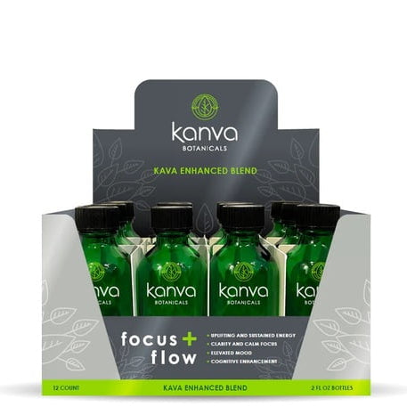 Kanva Botanicals - Focus + Flow 2oz 375mg Kava Shot
