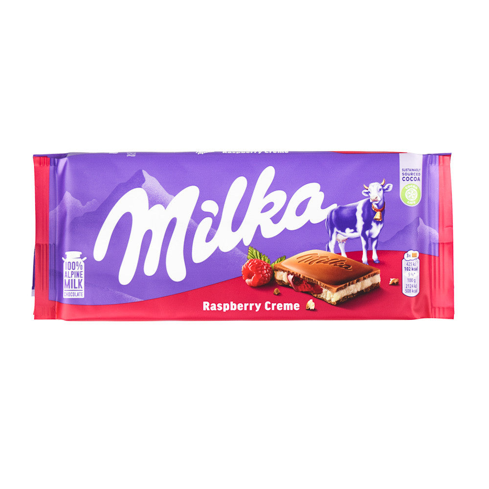 Milka Raspberry Cream 100g (European)
