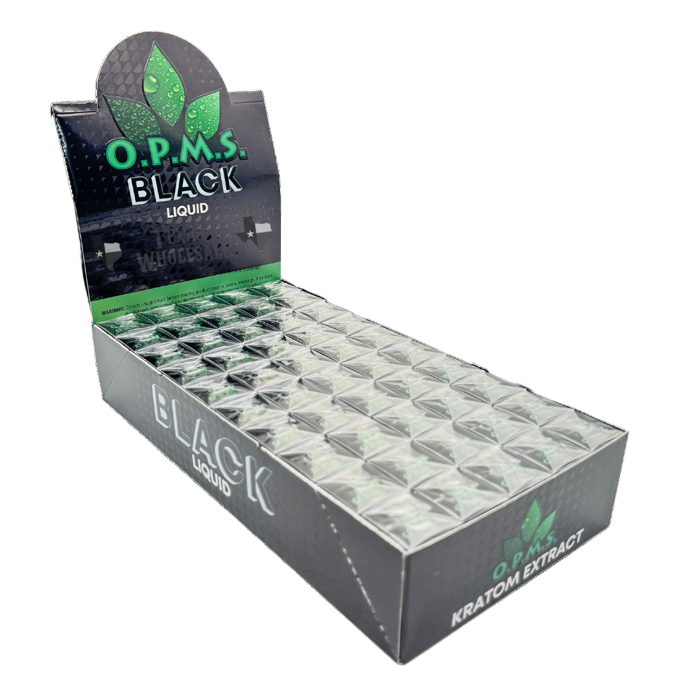 OPMS ~ Liquid Extract Shots ~ (Black) | 8.8 ML