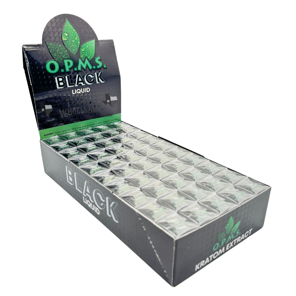 OPMS ~ Liquid Extract Shots ~ (Black) | 8.8 ML