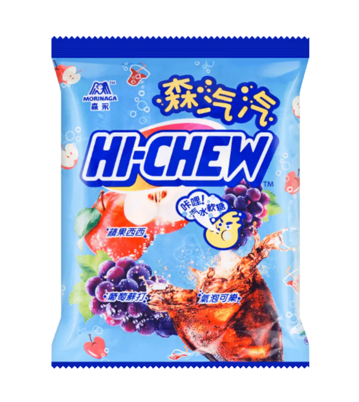 Hi-Chew Soft Candy Cola-Grape-Apple (Taiwan)