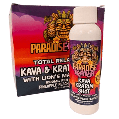 Paradise Kava - 500mg Shot (Pineapple Peach)