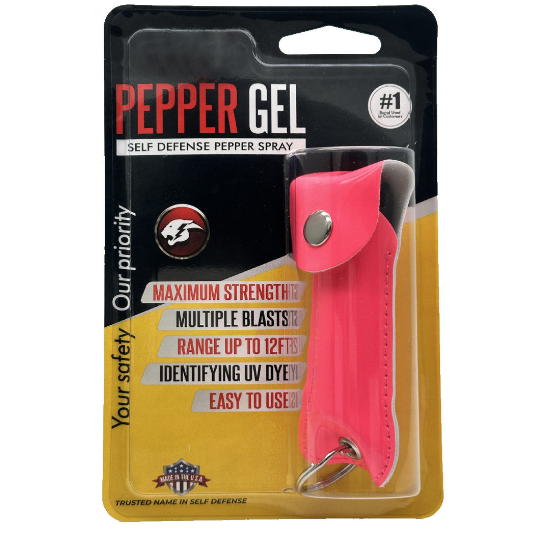 Pepper Gel Self Defense Pepper Spray