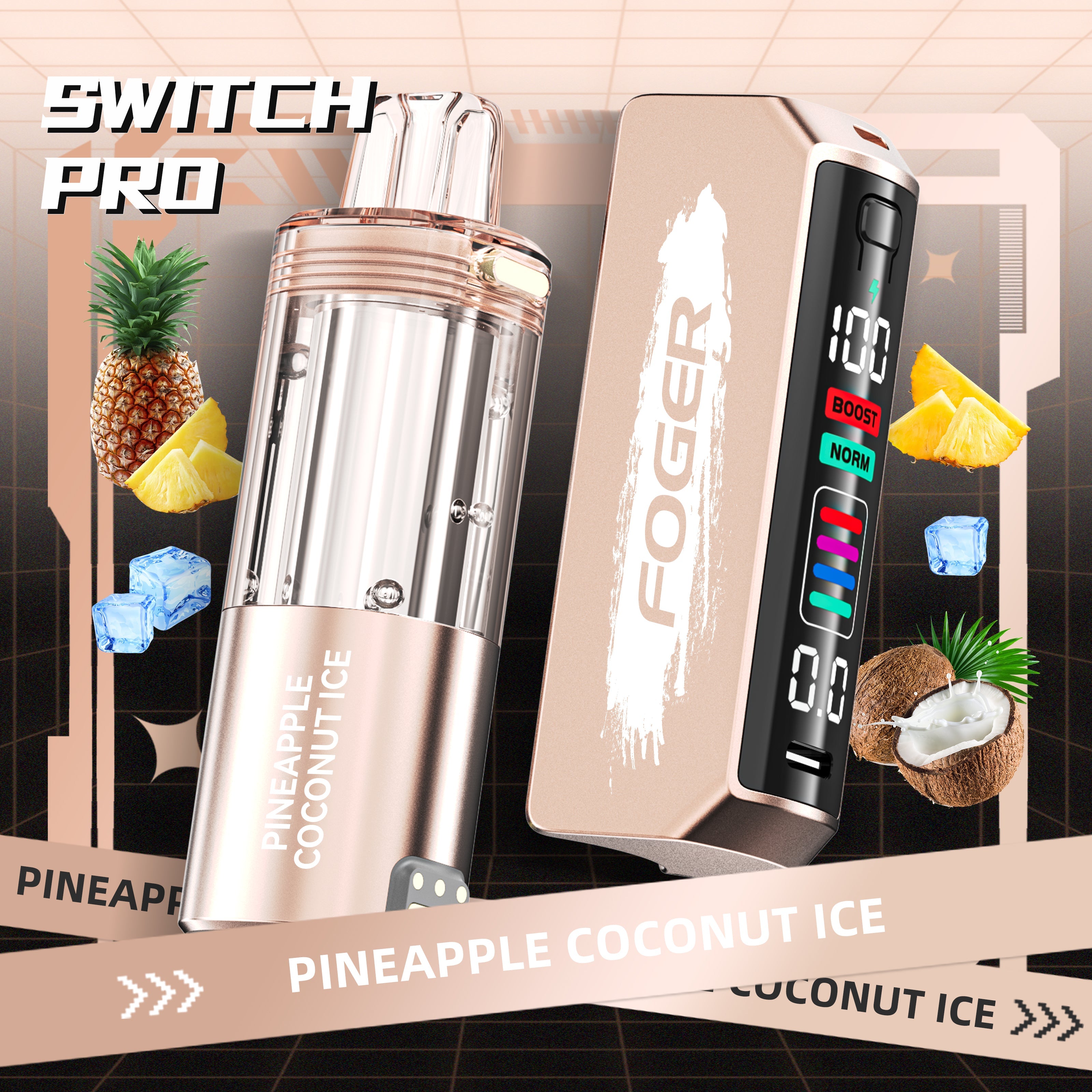 Foger Switch Pro 30K Kit - Pineapple Coconut