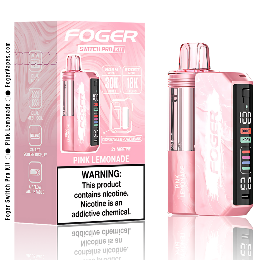 Foger Switch Pro 30K Kit - Pink Lemonade