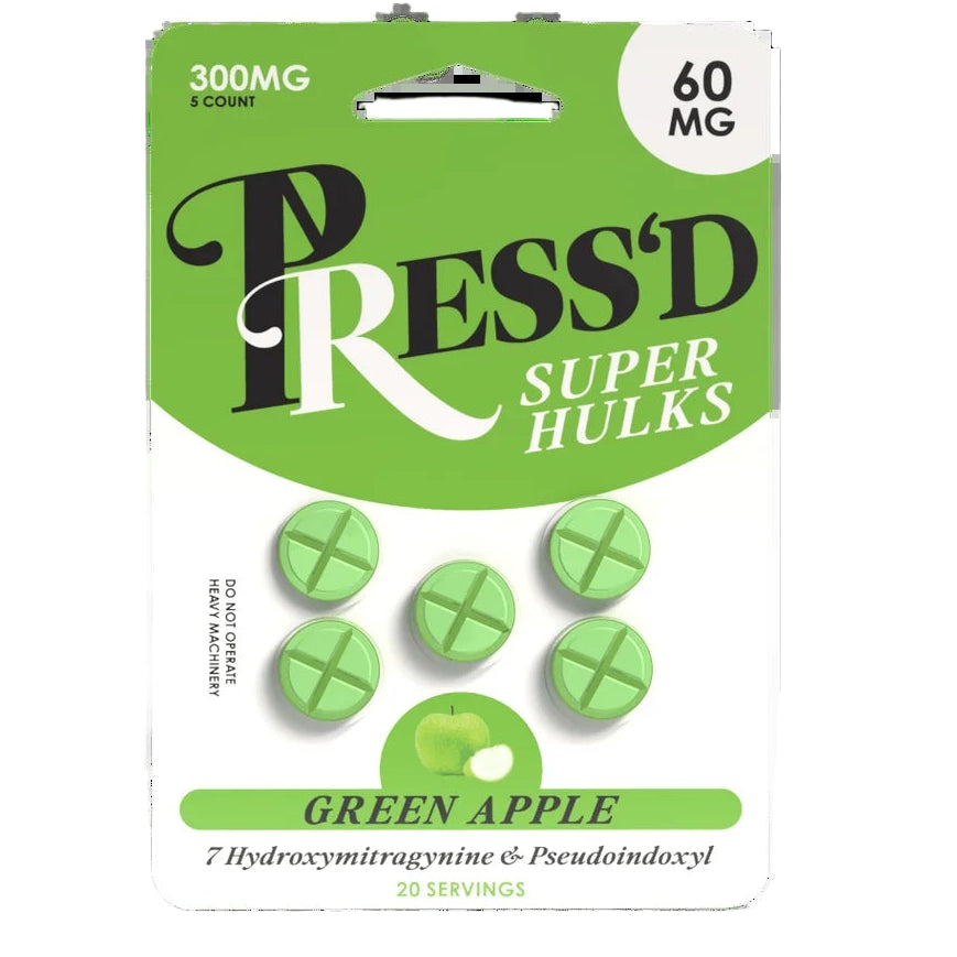 Press'd - Super Hulk 7-Hydroxy [5ct * 60mg = 300mg]