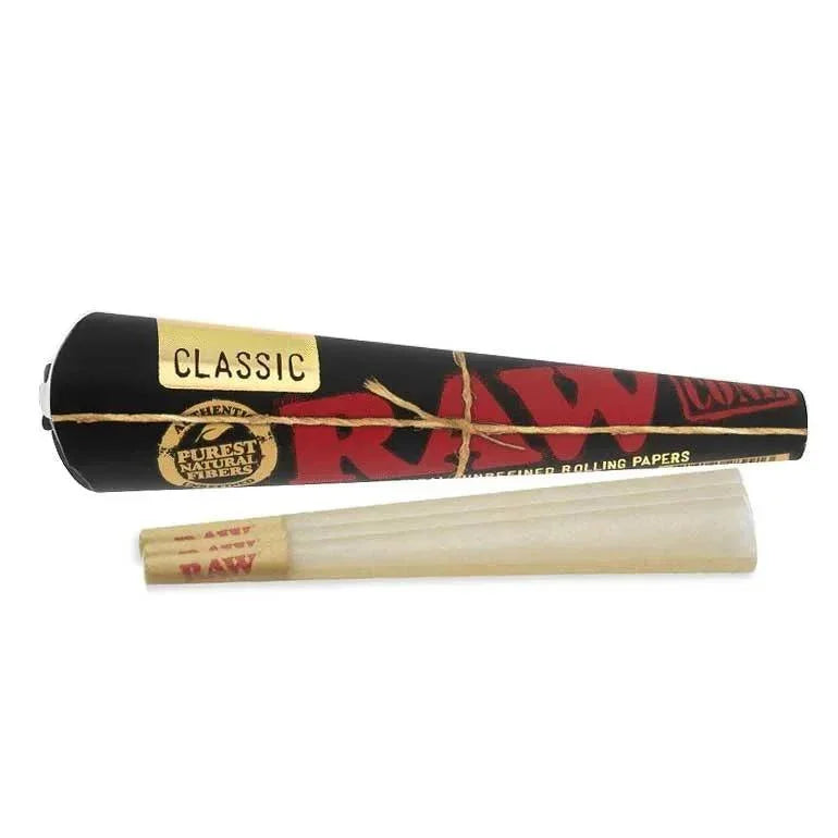 Raw Black - Cones | Classic (King Size) [3ct]