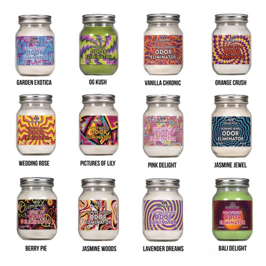 Special Blue - Odor Eliminator Candle