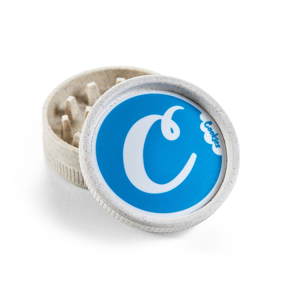 Cookies x Santa Cruz Shredder Hemp Grinder - Blue Top Logo
