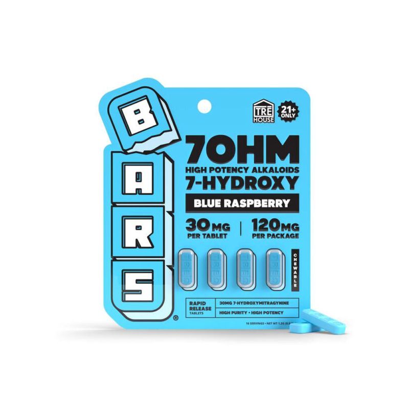Tre House BARS - 7OH 4ct/30mg Tablets