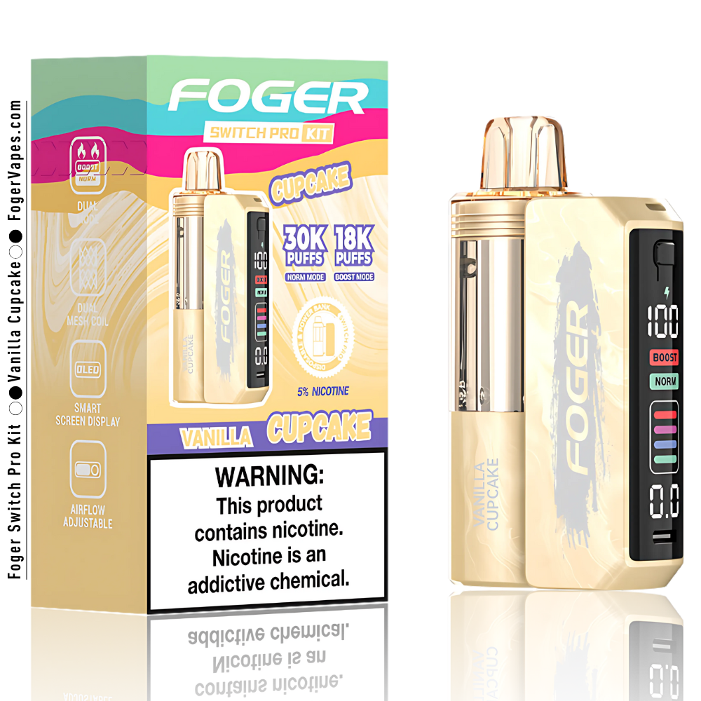 Foger Switch Pro 30K Kit - Vanilla Cupcake