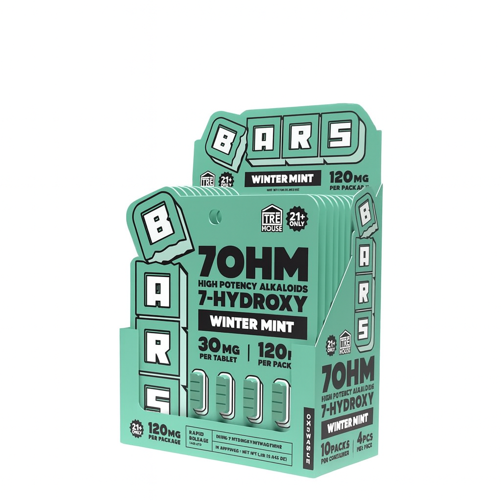 Tre House BARS - 7OH 4ct/30mg Tablets